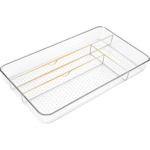 Cutlery Tray Non-Slip Drawer Storage Box for Storing and Organizing Kitchen Utensils