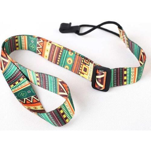 Adjustable Colorful Vivid Printing Style Ukulele Strap Belt Sling With Hook Ukulele Guitar Accessories