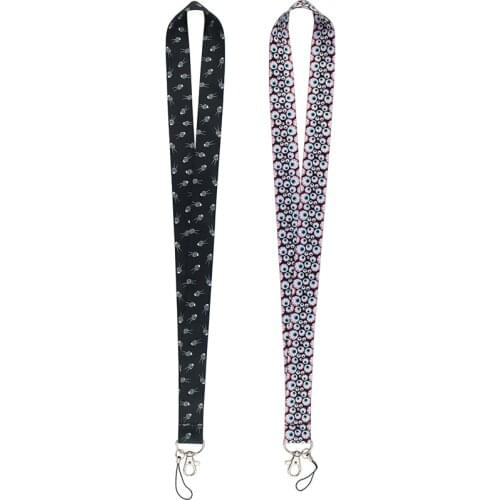 24pcs/lot MD504 DMLSKY Human Organs Lanyard For Keys Phone Strap Neck Strap Keychain Lanyards ID Badge Holder