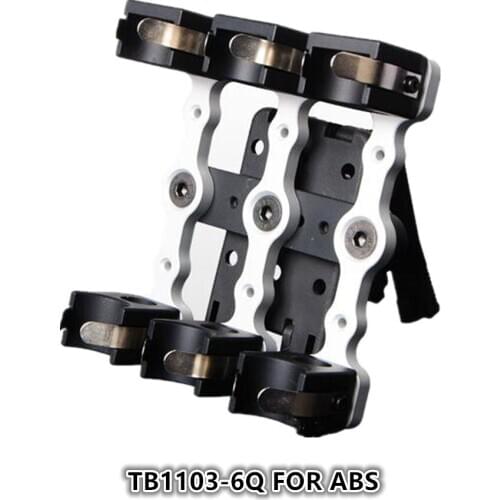 RuoskyGear Shotshell Carrier Aluminum S-shell Holder Alu 4Q\6Q\8Q for APS 870 Hunting Shooting Fixed Clasp Waist