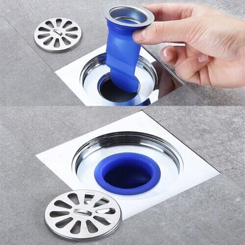 Silicone Basin Sink Drain Stopper Drainer Odor-proof Basin Sink Basin Drain Bathroom Floor Drain Anti-backflow Strainer