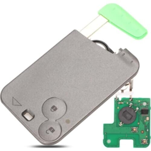 Style car key 2 Button Remote Key PCF7947 Chip 433Mhz for Renault Laguna Espace Vel-Satis 2001-2006
