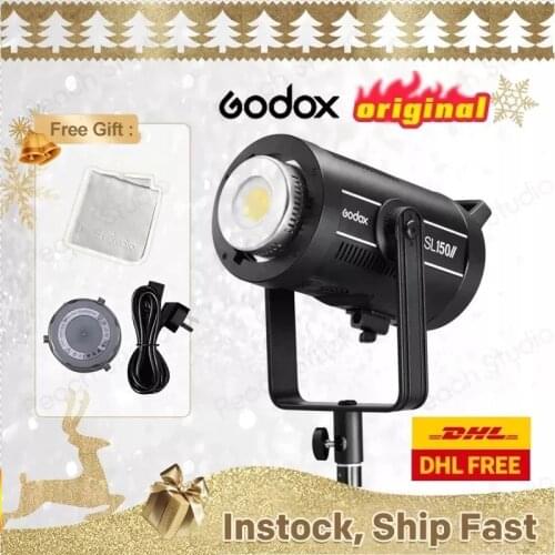 Godox SL150W II LED Video Light 32 channels for Photography Studio Accessories Youtube Tiktok Live PK Jinbei Aputure 300Dii