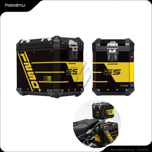 Motorcycle Aluminum Box Reflective Sticker Case for BMW Panniers 40 Years GS R1250GS Adventure 2019-2021