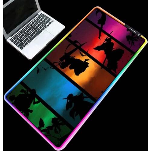 XGZ Multi-size selection Grim Reap background mouse pad RGB series keyboard pad LED high quality lighting