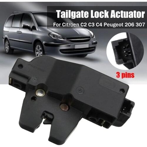 Tailgate Central Lock Actuator for Citroen C3 C4 Picasso Peugeot 307 9646091580