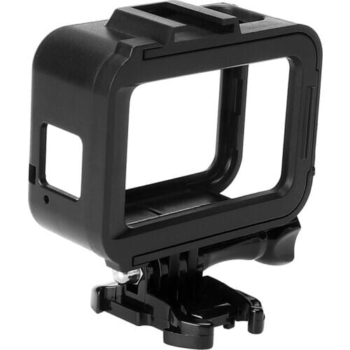 Protective Frame Case Shell Side Open with Cold Shoe for GoPro Hero 8 Black Action Sports Camera Protective Frame Case Shell