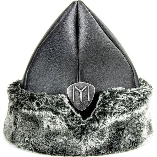 Winter Cold Fur Hat Beret Army Pilot The Bork Men Snow Resistant Leather Long Time Usage Power On Your Head