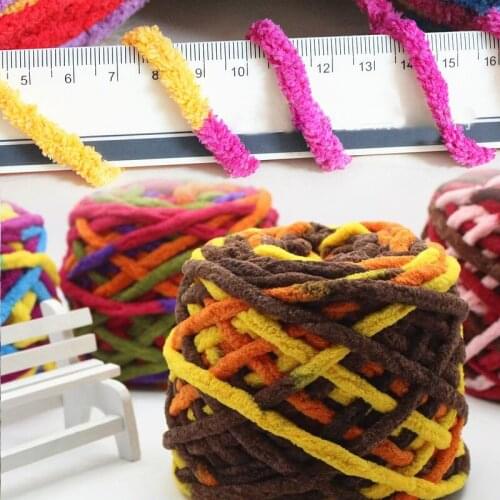 1pc 100g Baby Yarn Soft crochet yarn Thick Cotton Yarn Crochet for knitting Wool scarf Hand Knitting DIY Knitted YYMX02