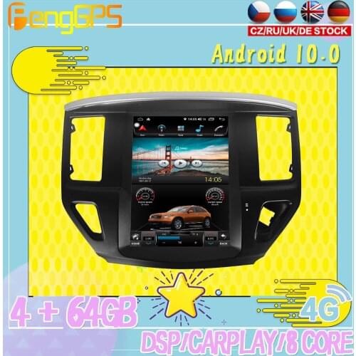 128G Android10 PX6 DSP For Nissan Pathfinde 2012 + Car DVD GPS Navigation Auto Radio Video Stereo Carplay Multifunction HeadUnit