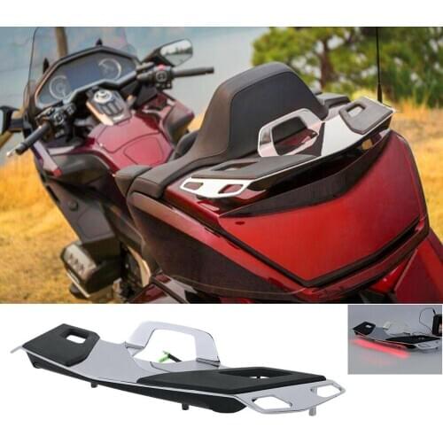 Motorcycle Rear Trunk luggage Rack LED Brake Light For Honda Goldwing GL1800 2019 2018- 2020
