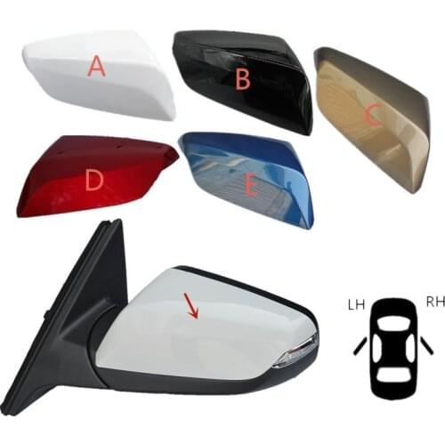 Side Rearview Mirror Cover Wing Mirror housing Shell case For Chevrolet Malibu 2016-2019