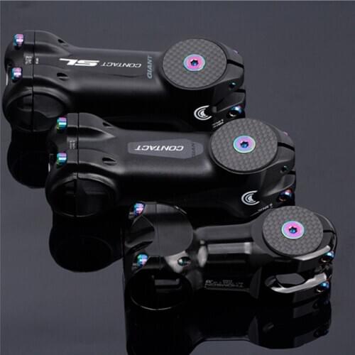 Mountain Road Bike Bicycle Carbon Fiber Cycling Headset Stem Top Cap Titanium Bolt High Quality Durable Convenient Accessories