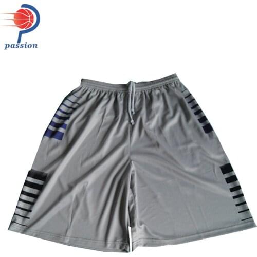 Custom made 100% polyester mesh fabric lacrosse short