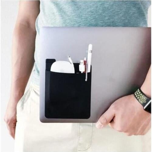 Computer Back Sticker Mobile Phone Sticker Elastic Lycra Mouse Storage Bag Notebook Back Sticker Big Card Case