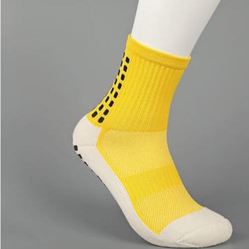 New Men Anti-skid Soccer Socks High Quality Soft Breathable Thickened Sports Running Cycling Socks Hiking Women Soccer Socks