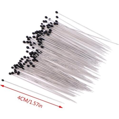 100PCS Nsect Pins Specimen Needle Stainless Steel With Plastic Box For School Lab Entomology Body Dissection Insect Needle