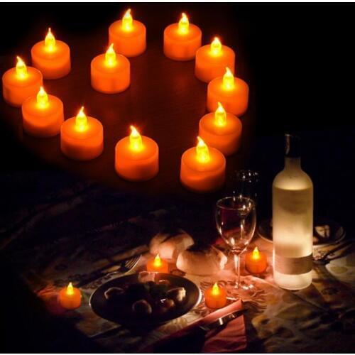LED Candles Light Decoration Decoration Tea Candle Party Flickering Wedding Xmas Tealight