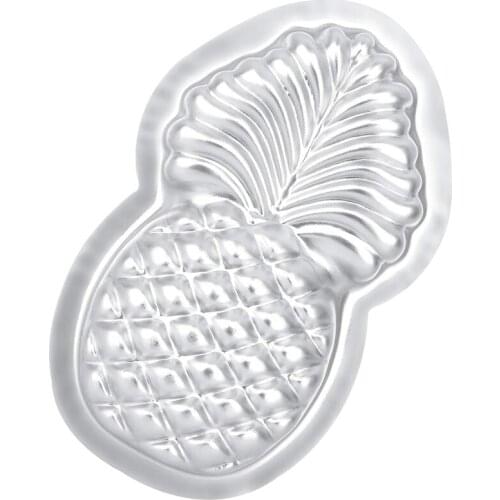 10 Pack Aluminum 3D Pineapple Shape Cake Decorating Mould Baking Pan DIY Birthday Small Cake Mould Kitchen Supplies