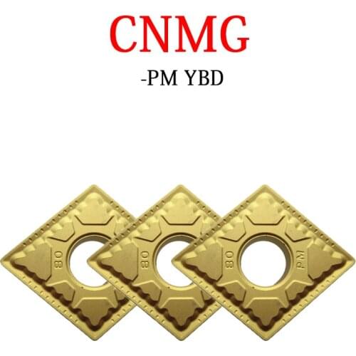 YBD102 YBD152 YBD052 YBD252 YBD151 CNMG120408-PM CNMG Inserts CNMG120404-PM CNMG160608-PM CNC Turning Blade Processing Cast Iron