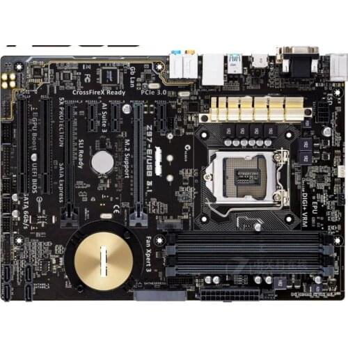 Asus Z97-E/USB3.1Desktop Motherboard Socket LGA 1150 i7 i5 i3 DDR3 SATA3 USB3.0 USED mainboard