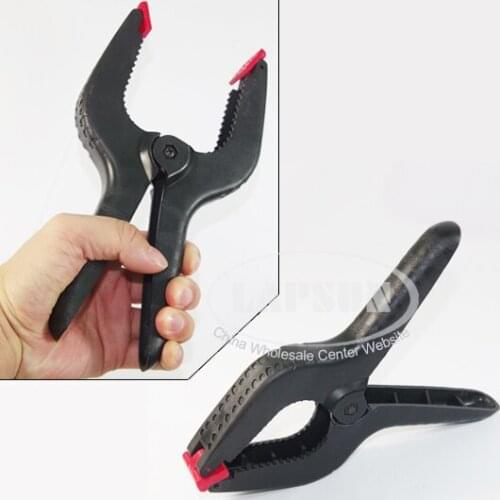 1 Pair / Lot (2pcs) 4" 6" 8" Inch Hand Spring Wood Clamp Clips Set Woodwork Crafts Model Making Fix Gluing Airfix Tool