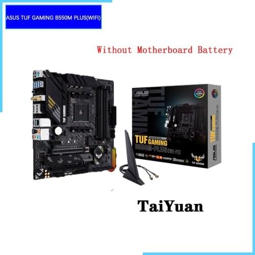 ASUS TUF GAMING B550M PLUS (WI-FI) Micro-ATX B550M AMD B550 DDR4 4600(OC) MHz 128G M.2 SATA USB 3.2 Desktop Socket AM4 CPU
