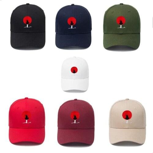 Embroidery Uchiha Logo Baseball Cap Men Women Fashion Casual Hat Leisure Snapback Caps Outdoor Sport Hats Gorras