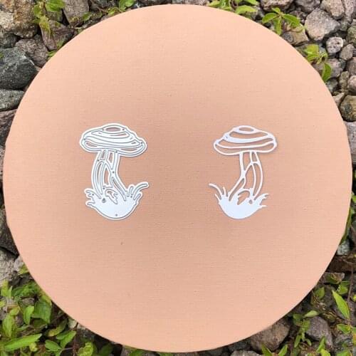CH 2021 New Arrival Mushroom Stencil Metal Cutting Dies For Scrapbooking Practice Hands-on DIY Album Card Handmade Tools