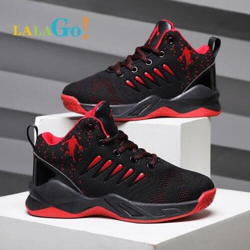 2021 Childrens Basketball Shoes For Boys Non-slip Autumn New Kids Sport shoes boys sneakers Outdoor Sneakers Boy Trainers T601