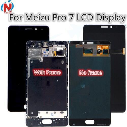 For Meizu Pro 7 Lcd M792H M792Q-L LCD with frame Display Touch glass Digitizer assembly replacement parts Amoled meizu pro7 lcd