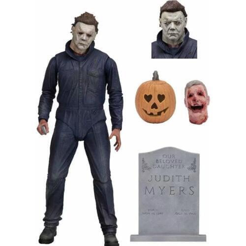 18cm MichaelMyers Halloween Action figure toys collection doll Christmas gift with box