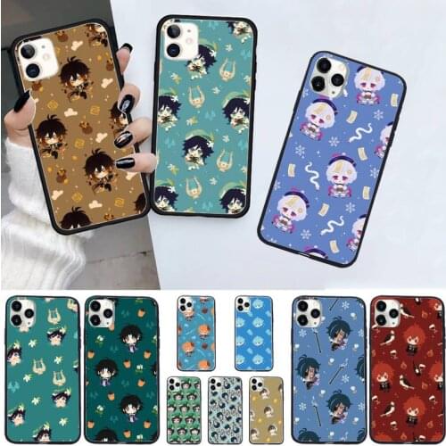 Genshin Impact famous hot game Phone Case for iPhone 11 12 mini pro XS MAX 8 7 6 6S Plus X 5S SE 2020 XR shell