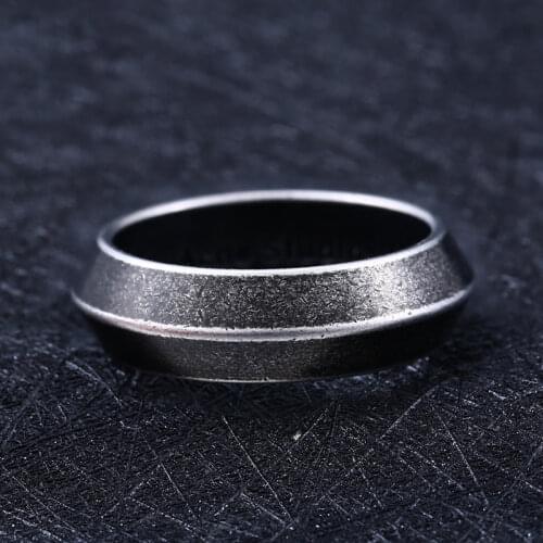 316L Stainless steel steam ram Men punk ring Rhombus Powerful Skull man Band gothic rings Jewelry Gift For Him
