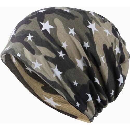 2021 Hot New Spring and summer cotton camouflage hedging hat all-match pile hat