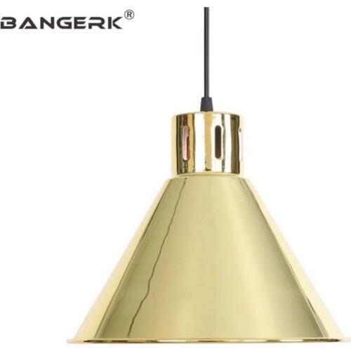 Loft Style Gold Iron Led Pendant Light Modern Industrial Decor Luminaire Dining Room Hanging Lamp Pendant Lighting Fixtures