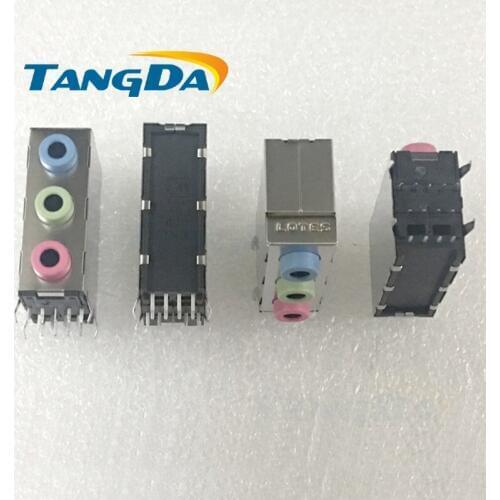 For LOTES Main board audio interface audio socket Three sound card 3 hole interface 13P 13pin Connectors