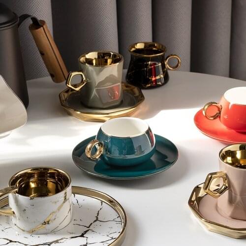 MCJ-Modern Ceramic Cup Coffee Cup Gift Set Ceramic Water Cup Mug Office Cup (18)