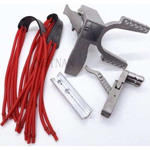 Mechanical Slingshot Accessories Pedal Sliding Module Stainless Steel Trigger Strong Rubber Band Slingshot Accessories 2020