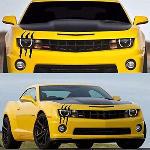 Car Stickers Funny Reflective Monster Scratch Stripe Claws Marks Decal Car AUTO Headlight Vinyl Car Stickers and decals