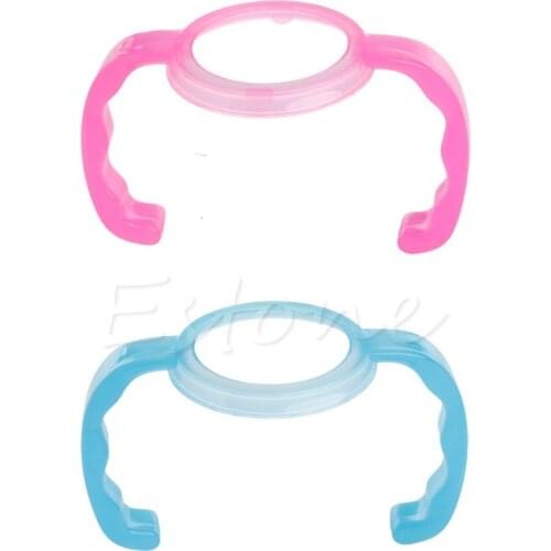 New Baby Cup Feeding Bottle Easy Grip Standard Plastic Handles Holder