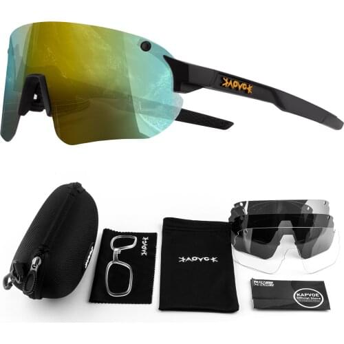 New Design photochromism Cycling Glasses For Man Women Outdoor Bike Eyewear Cycling Sunglasses MTB UV400 Sport Glasses Fietsbril