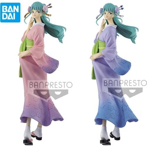 Original BANDAI Figurine One Piece Kozuki Hiyori Glitter Glamours Pvc Collection Model Toy Action Anime Figure Toys for Boys