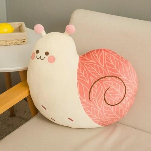40CM Lovely 4 Animals Pillow Cartoon Snail Cat Octopus Pigeon Plush Toys Stuffed Soft Sofa Cushion Room Decor Gifts