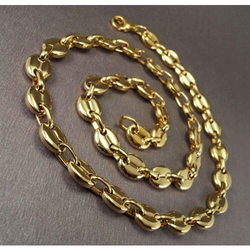 Gold Plated Stainless Steel Sailor Necklace Jewelery for Man and Women Necklace Special Gift