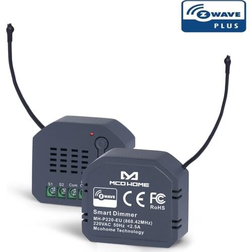 Z-Wave Plus EU868.42MHz light dimmer dimming module switch MCO Home MH-P220 for smart home light control