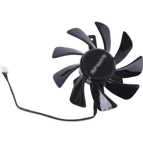 T129215SU RX 570 470D GPU Cooler Video Card Fan for Sapphire Radeon ITX Graphics Cooling System Replacement
