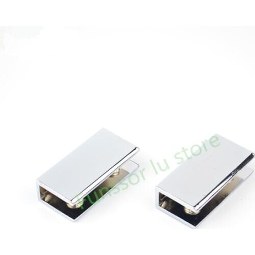 Installation Showcase, Fixed glass holder,gloss glass clip/clamp,new forever, shelf clip/support ,for 8-10MM glass,Hardware