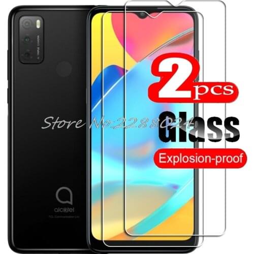2PCS FOR Alcatel 1S 3L (2021) High HD Tempered Glass Protective On 6025H Phone Screen Protector Film