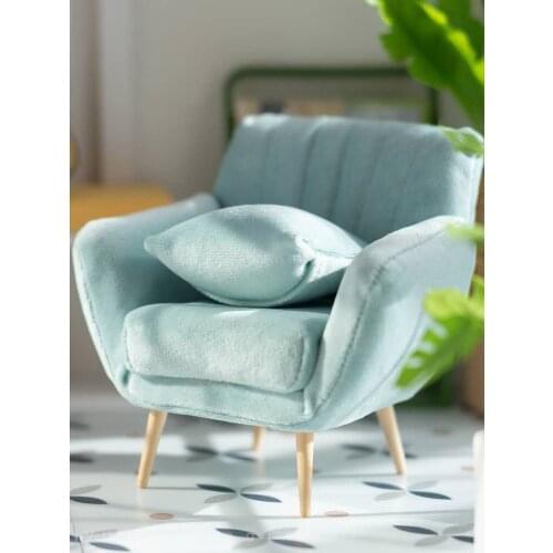 1/12 Scale Soldier Scene Accessories Mini Sofa 6 Inch Toy Action Figure Model Miniature Furniture Doll Scene Props Decoration